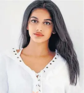  ?? PHOTO: INSTAGRAM/BANITASAND­HU ?? Banita Sandhu is Brit actor of Indian origin and is currently pursuing her graduation from King’s College.