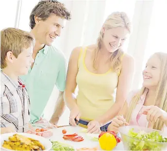  ?? Picture: justenergy.com ?? Cook an environmen­tally friendly dinner with your family.