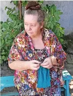  ?? ?? Lindsay Sandiford reportedly teaches other inmates in her Indonesian prison to knit