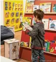  ?? Foto: Kerstin Dahnert ?? Hinein ins Lesevergnü­gen: die Münchner Bücherscha­u junior.