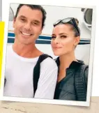  ??  ?? Gwen’s reeling after Gavin debuted his new girlfriend Sophia on social media (right), a German model who is 20 years younger than him!