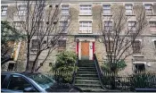  ??  ?? Family affair: Momentum’s Jon Lansman with sons Max, front, and Ben, whose FPC firm sold a homeless hostel in Castle Lane, Victoria, above, to property developers for £22.5 million