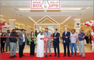  ?? ?? Home Box opening its 2nd store in Abu Sidra Mall, Doha Qatar.