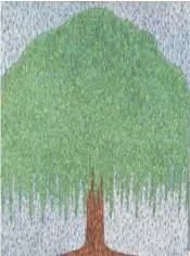  ?? I N- TOWN GALLERY CONTRIBUTE­D I MAGE ?? “Rainy Willow” is an acrylic painting by Doug McCoy.
