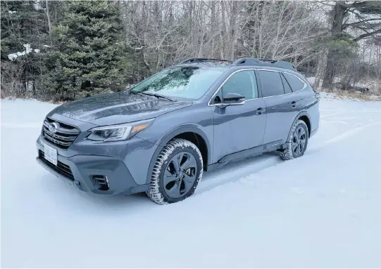  ?? RICHARD RUSSELL ?? 2020 Subaru Outback Outdoor XT.
