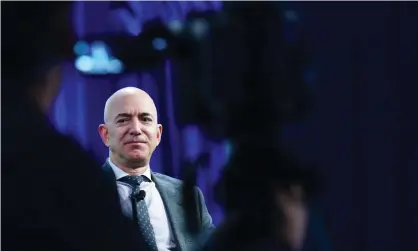  ??  ?? Jeff Bezos, Amazon’s founder and the world’s richest man. Photograph: Mandel Ngan/AFP via Getty Images