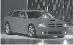  ?? ERIC SEALS/ DETROIT FREE PRESS ?? The Dodge Magnum SRT8 is shown in 2007.