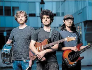  ?? SPECIAL TO TORSTAR ?? Road Waves, led by Ji Sharp Yehia, centre, bring their epic jams to a virtual show on Saturday before hopefully hitting Niagara’s stages again soon.