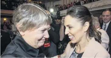  ?? PHOTO: APNZ ?? Poles apart . . . Former prime minister Helen Clark (left) and Prime Minister Jacinda Ardern have a different approach to foreign policy.