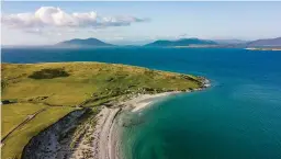  ?? ?? South Uist, where poet Martin MacIntyre visited his father’s uncle and first heard the Gaelic language.