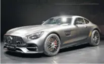  ??  ?? Mercedes AMG GT C za 50. godišnjicu AMG-a