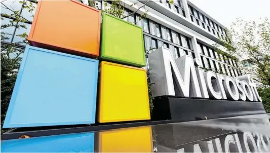  ?? BILD: SN/APA/MATTHIAS BALK ?? Was machen Giganten wie Microsoft mit ihren milliarden­hohen Cash-Reserven?