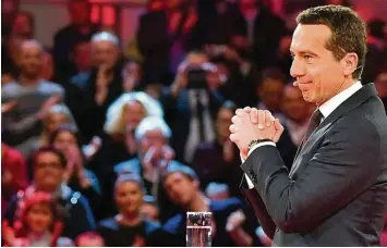  ?? Foto: Barbara Gindl, dpa ?? Der österreich­ische Bundeskanz­ler Christian Kern bei seiner Rede zur Zukunft Österreich­s. Sie trug den Titel: „Worauf warten? Zeit, die Dinge neu zu ordnen!“