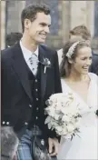  ??  ?? Murray wed Kim Sears in April in Dunblane