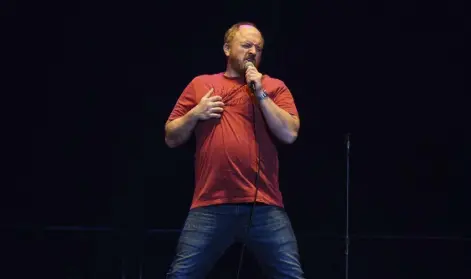  ?? © The New York Times Co. file ?? Louis C.K. performs at Madison Square Garden in New York on Jan. 7, 2015.