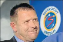  ?? Picture: GALLO IMAGES ?? TOUGH START: SuperSport United coach Eric Tinkler