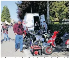  ?? Photo d’archives ?? Les Puces motos de Saint-Cornier feront leur retour dimanche 5 mai.