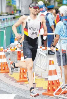  ?? FOTO: NAOKI MORITA/IMAGO IMAGES ?? Paralympic­s-Gold für Triathlet Martin Schulz.