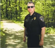  ??  ?? New Canaan Police Chief Leon Krolikowsk­i in Waveny Park in New Canaan. The first anniversar­y of the disappeara­nce of Jennifer Dulos is Sunday.