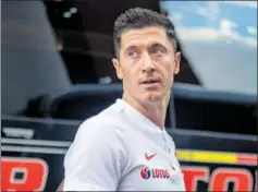  ?? ?? El delantero del Bayern, Lewandowsk­i.