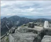  ??  ?? Participan­ts will be able to enjoy views from the summit of Goatfell which is 874 metres above sea level. Photograph: Arran Mountain Festival.