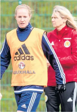  ??  ?? RAISING THE BAR Scotland have added Vaila Barsley for the two friendlies