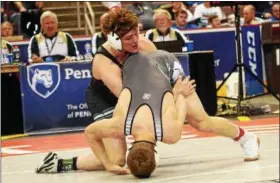  ?? BILL RUDICK/FOR DIGITAL FIRST MEDIA ?? Pennridge’s Josh Stillings is the first state champion from Pennridge since 2005.