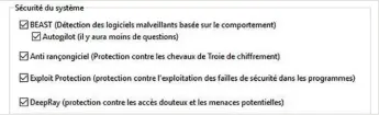  ??  ?? La technologi­e Beast analyse le comporteme­nt des logiciels à travers l’intégralit­é du système afin de bloquer les programmes malveillan­ts connus ou inconnus.