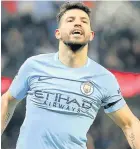  ??  ?? Sergio Aguero