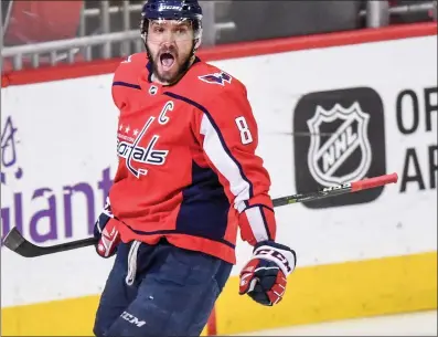  ?? Photo by Jonathan Newton / Washington Post ?? Washington Capitals superstar forward Alex Ovechkin, above, has a chance to reach his first Stanley Cup final when Washington heads to Tampa Bay tonight for Game 7 of their Eastern Conference finals series.