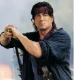  ?? KAREN BALLARD/ LIONSGATE ?? Sylvester Stallone is ready to add new wrinkles to Rambo’s story.