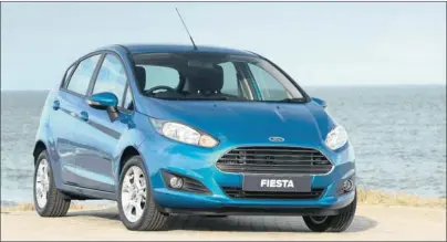  ??  ?? PERSONAL BEST: The Ford Fiesta 1.0 EcoBoost Trend PowerShift is a dream to drive.