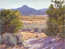 ?? ?? Ken Daggett, Pedernal View, oil, 12 x 16”
