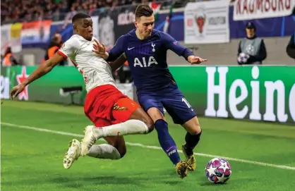  ??  ?? Giovani Lo Celso is just 23 and could yet be a pivotal player for Spurs in the years to come. Photograph: Nigel Keene/ProSports/ Shuttersto­ck