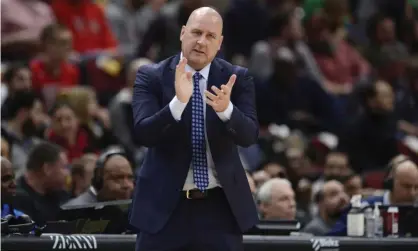  ??  ?? Chicago Bulls coach Jim Boylen went 39-84 during his tenure with the team. Photograph: Paul Beaty/AP