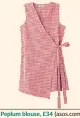  ??  ?? Peplum blouse, £34 (asos.com)