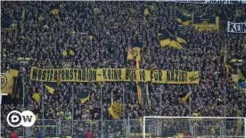  ??  ?? Borussia Dortmund are setting an example of how European football clubs can tackle antisemiti­sm