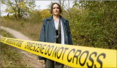  ?? CBS ?? “Clarice,” a soon-to-debut CBS series, stars Rebecca Breeds of “Pretty Little Liars” as FBI Agent Clarice Starling as she returns to the field in 1993, one year after the events of “The Silence of the Lambs.”