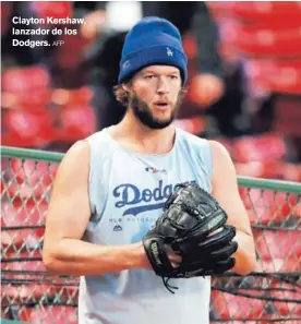  ?? AFP ?? Clayton Kershaw, lanzador de los Dodgers.