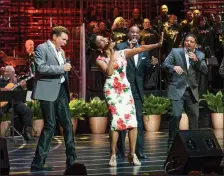  ?? / Courtesy photo ?? Clint Holmes, Take 6, Nnenna Freelon and Tom Scott are set to perform the music of Ray Charles during “Georgia on My Mind,” hosted by the University of Colorado in Macky Auditorium on Saturday.