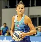  ?? PHOTOSPORT ?? Mystics centre Tayla Earle was best on court.