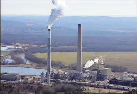  ?? / Doug Walker, File ?? An aerial shot of Georgia Power Plant Hammond west of Rome, taken in 2016. The huge supply of coal to fuel the plant is visible in the lower right corner.