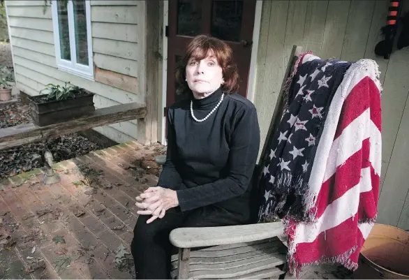  ?? JULIA RENDLEMAN/THE WASHINGTON POST ?? Kathleen Willey at her home in Powhatan, Va. In 1993, she told friends and colleagues Bill Clinton kissed and groped her against her will.