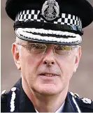  ??  ?? Chief constable: Phil Gormley