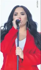  ??  ?? Demi Lovato was diagnosed in 2011.