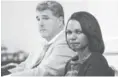  ??  ?? Condoleezz­a Rice and Dan Radakovich meet with reporters.