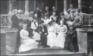  ?? PHOTO COURTESY HAZEL CARPENTER HOME ?? Women from the Old Ladies Home on Stone and West streets in the early 1900s.