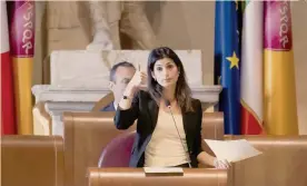  ??  ?? Sindaca di Roma. Virginia Raggi è stata eletta il 19 giugno 2016
ANSA