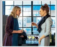  ??  ?? Julianne in Maggie’s Plan with co-star Greta Gerwig