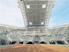  ?? DIEGO WALDMANN ?? Arena. El estadio se podrá usar para recitales.